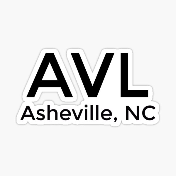 Asheville, NC Sticker
