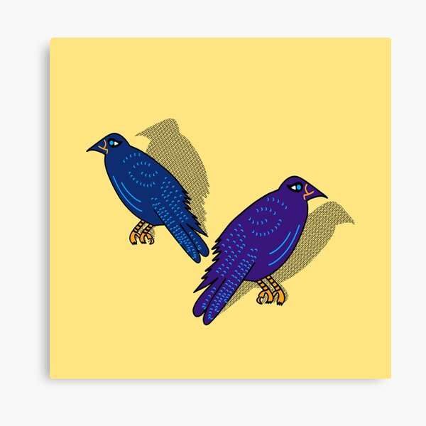Item preview, Two Bold Crows: A Vibrant Tribute to Feathered Friends designed and sold by nomadraconteur.