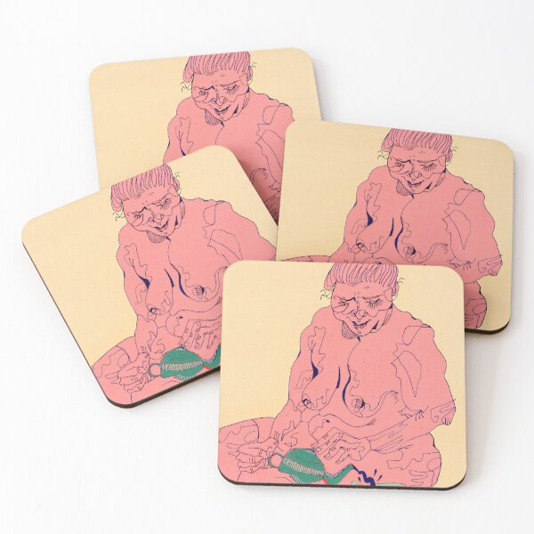 Item preview, Tea Lady designed and sold by Kayla McCormick Illustration.