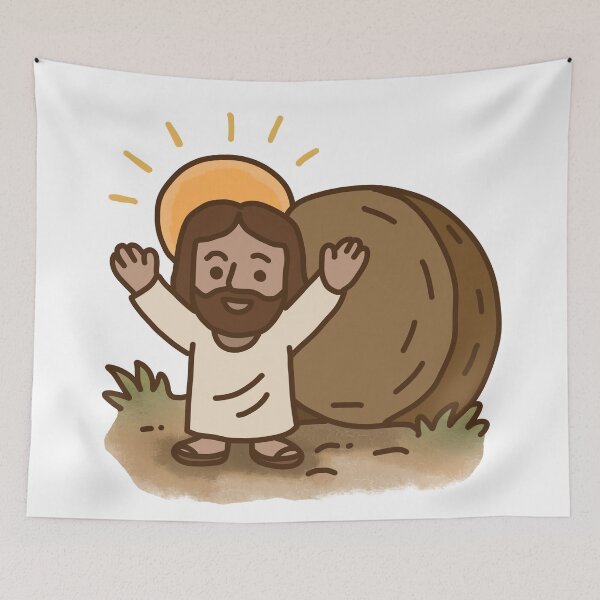 Item preview, He Is Risen – Jesus and Empty Tomb designed and sold by Shepherd’s Light Studio.