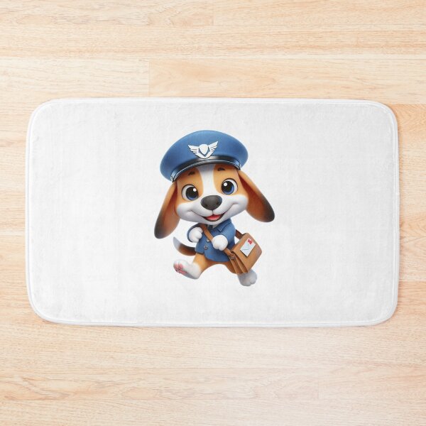 Item preview, Beagle Mail Carrier - Cute Dog Job Cartoon designed and sold by Confuzz1ed.