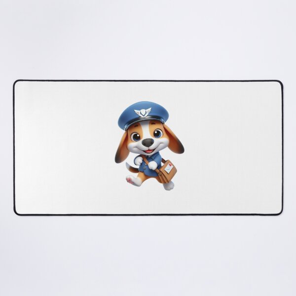 Item preview, Beagle Mail Carrier - Cute Dog Job Cartoon designed and sold by Confuzz1ed.