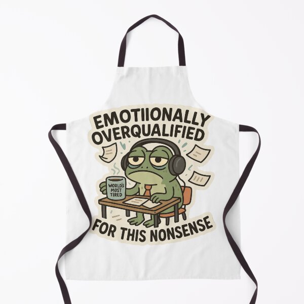 Item preview, Overworked Froggy designed and sold by Strand Visuals.