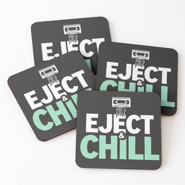 Item preview, Eject & Chill – Retro VHS Tape Funny Nostalgia Movie Night Design designed and sold by GiftLore Studio.