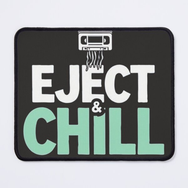 Item preview, Eject & Chill – Retro VHS Tape Funny Nostalgia Movie Night Design designed and sold by GiftLore Studio.