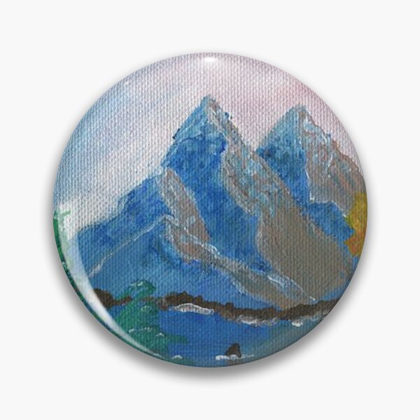 Item preview, Mountain by a Lake designed and sold by ArtbyBrittney.