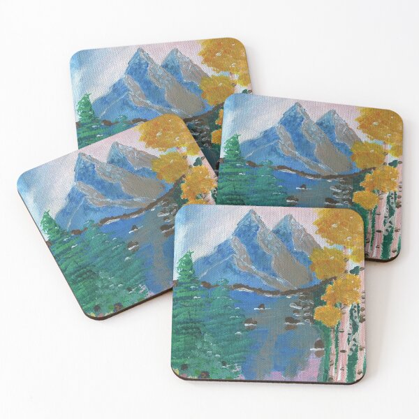 Item preview, Mountain by a Lake designed and sold by ArtbyBrittney.