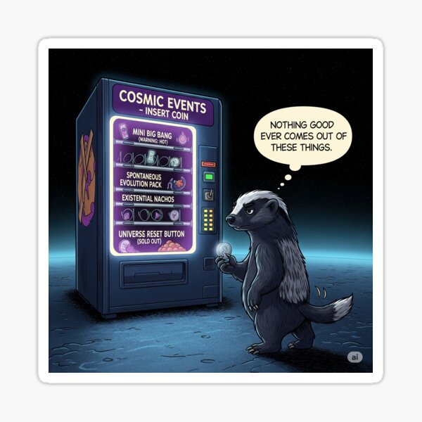 Item preview, Cosmic events vending machine designed and sold by Psych0Rabb1t.