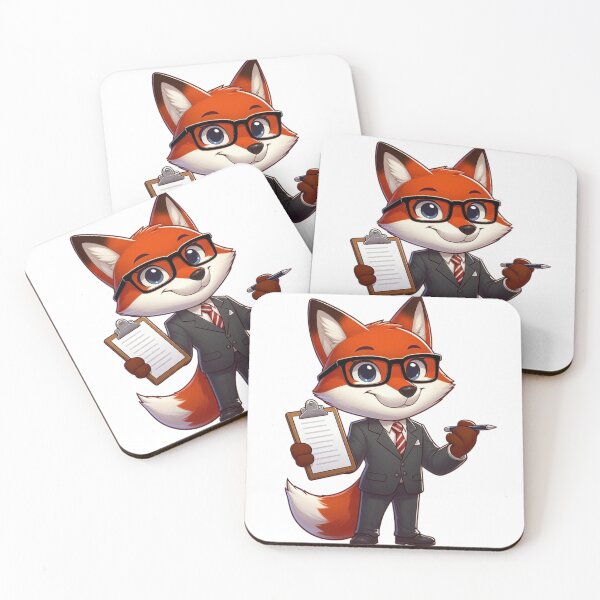 Item preview, Fox Teacher - Smart Cartoon Animal designed and sold by Confuzz1ed.