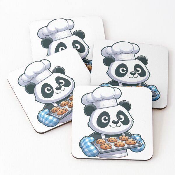 Item preview, Panda Baker - Cookie Cartoon Animal designed and sold by Confuzz1ed.