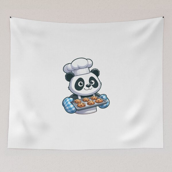 Item preview, Panda Baker - Cookie Cartoon Animal designed and sold by Confuzz1ed.