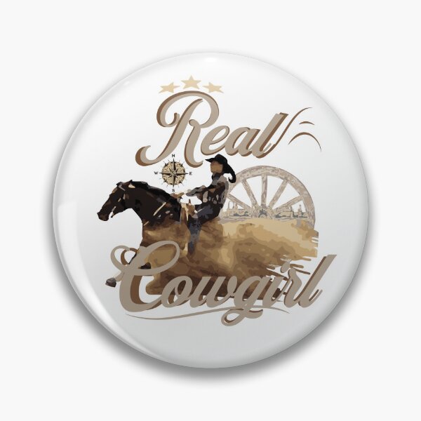 Item preview, Real cowgirl designed and sold by LayersDesign.