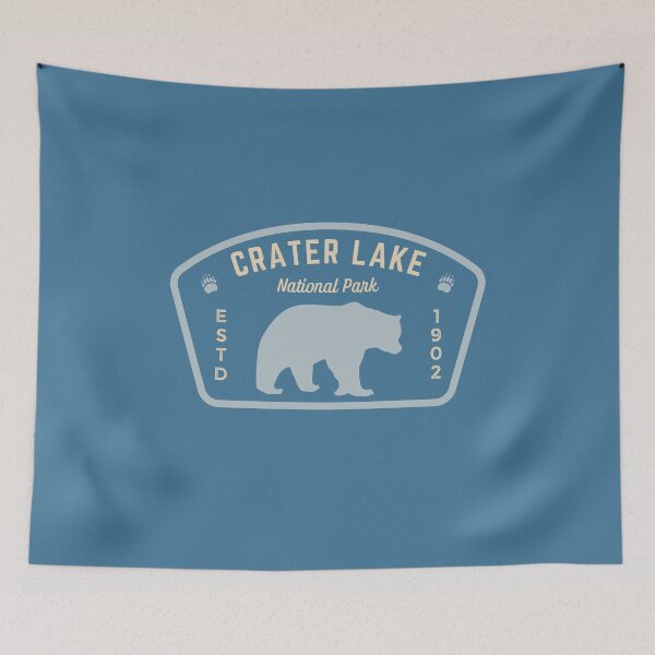 Item preview, Crater Lake National Park Badge designed and sold by The Wandering Bookworm.