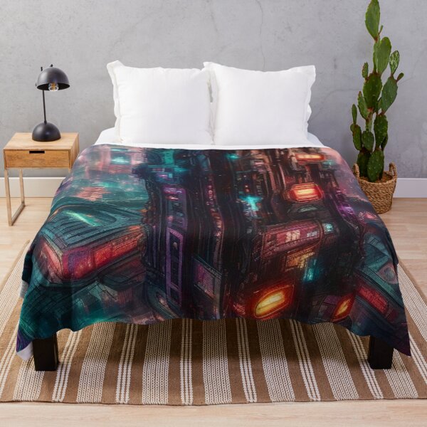 Item preview, Cyberpunk Cityscape 2 - Sci Fi Art concept designed and sold by Delerat7.
