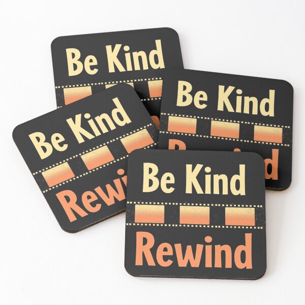 Item preview, Be Kind Rewind – Retro Filmstrip Vintage VHS Nostalgia Design designed and sold by GiftLore Studio.