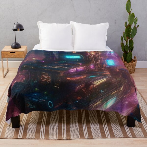 Item preview, Cyberpunk Cityscape 4 - Sci Fi Art concept designed and sold by Delerat7.
