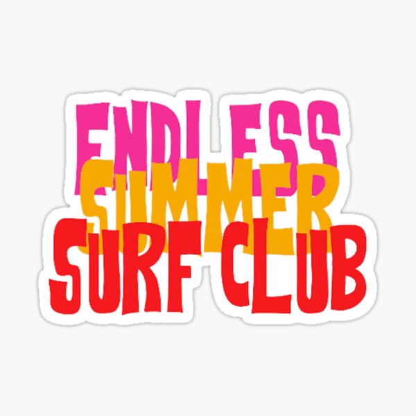 Vista previa del artículo con la obra «CLUB DE SURF DE VERANO SIN FIN», diseñado y vendido por art1st7.