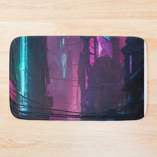 Item preview, Cyberpunk Cityscape 8 - Sci Fi Art concept designed and sold by Delerat7.