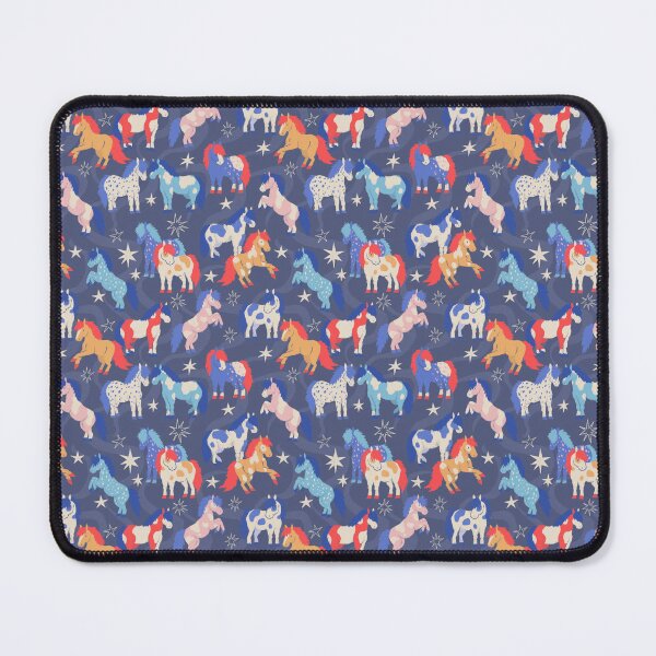 Item preview, Fuzzy Pet Ponies - Blue designed and sold by inkedinred.