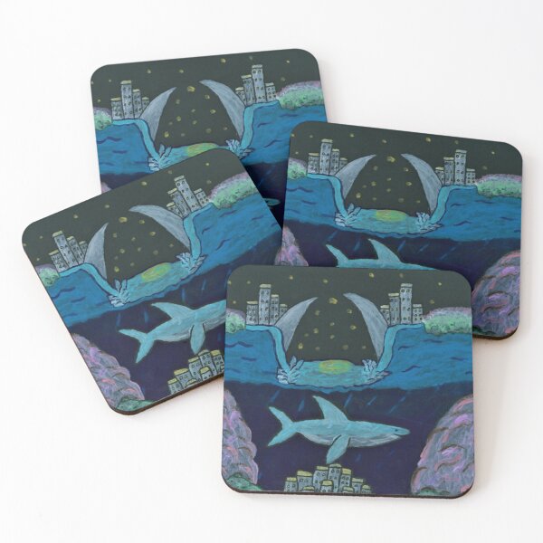 Item preview, Shark City designed and sold by ArtbyBrittney.