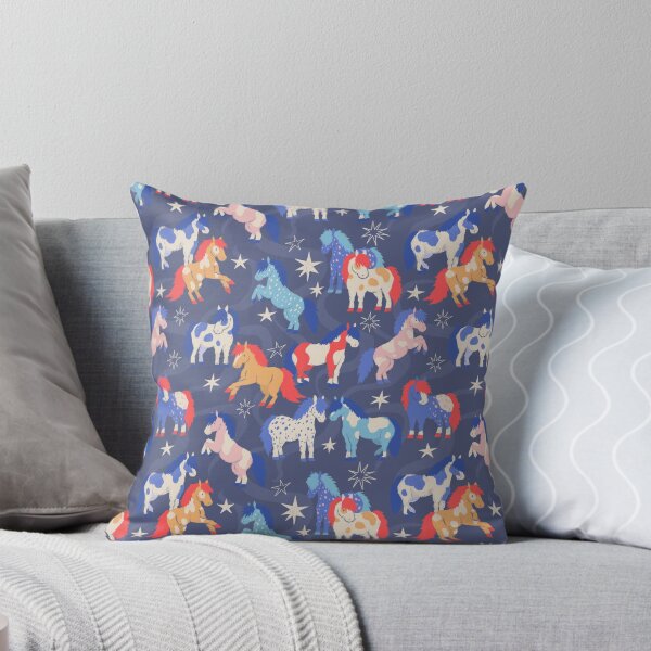 Item preview, Fuzzy Pet Ponies - Blue designed and sold by inkedinred.