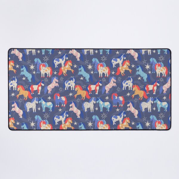 Item preview, Fuzzy Pet Ponies - Blue designed and sold by inkedinred.