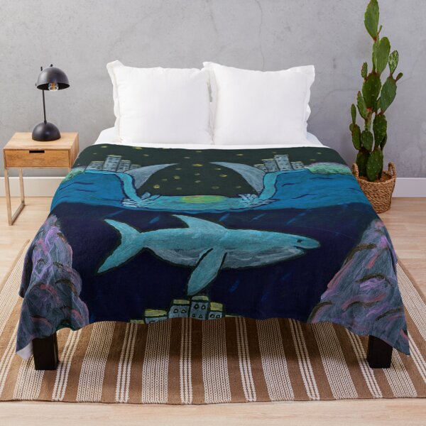 Item preview, Shark City designed and sold by ArtbyBrittney.