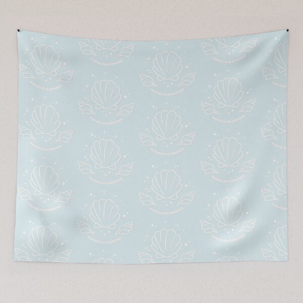 Item preview, Golden Seashell Sparkle – Minimalist Beach Aesthetic designed and sold by MyMarvelousShop.