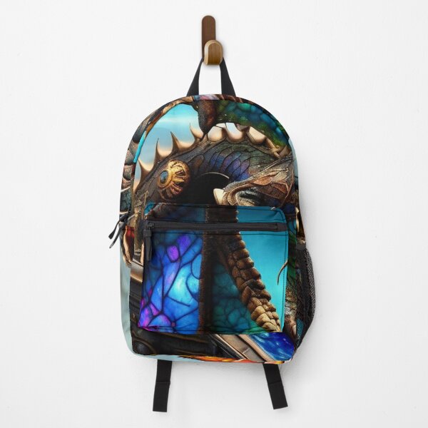 Item preview, Stained Glass Dragon - Dark Fantasy Art concept designed and sold by Delerat7.