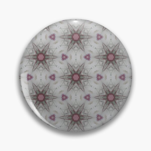 Item preview, Pink star flower pattern designed and sold by pfc-art.