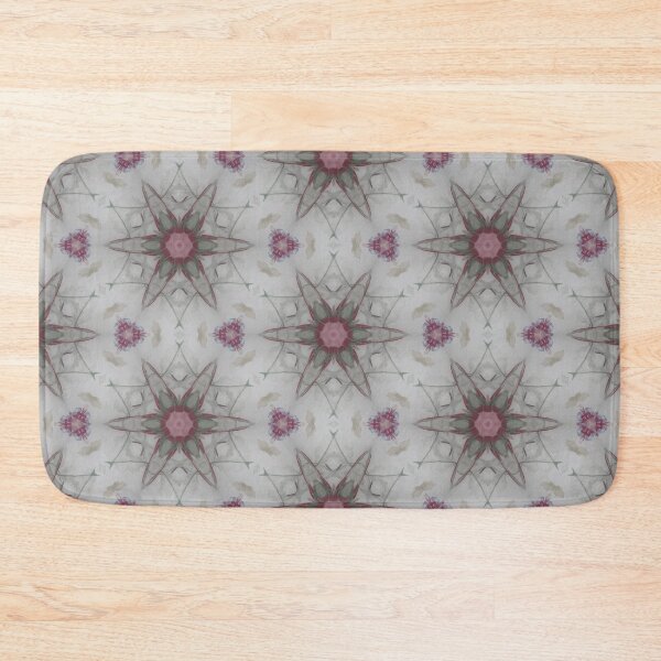 Item preview, Pink star flower pattern designed and sold by pfc-art.