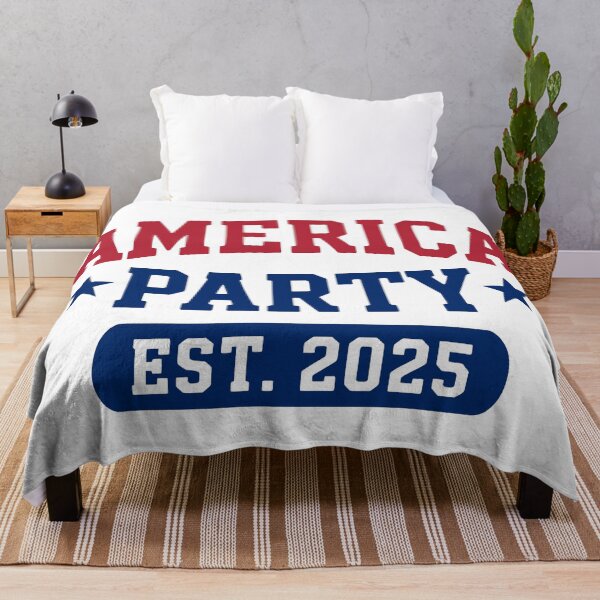 Item preview, America Party 2025 Meme Election Parody Graphic designed and sold by Eh Plus Designs.