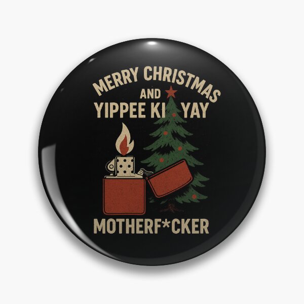 Item preview, MERRY CHRISTMAS AND YIPPEE KI YAY MOTHERF*CKER, die hard christmas designed and sold by NiceSign.
