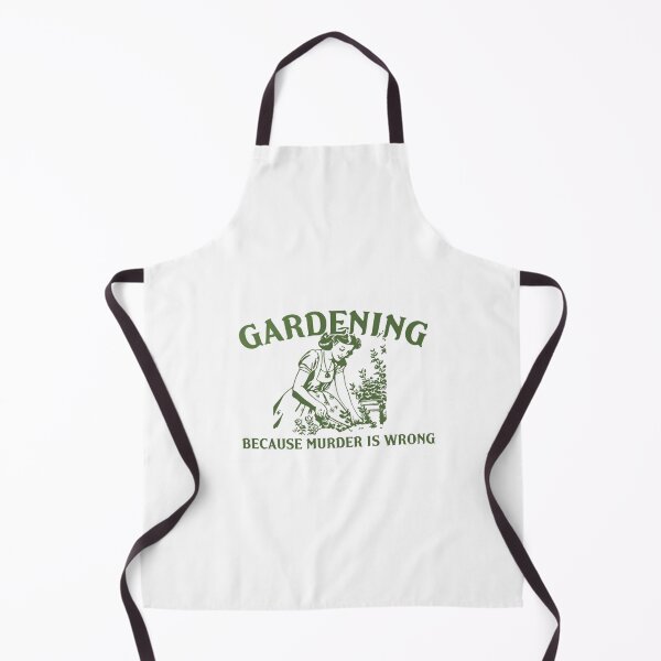 Item preview, Gardening Because Murder Is Wrong Vintage Tee designed and sold by ConciergeCWB.