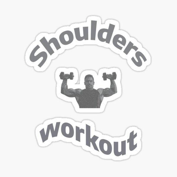 Item preview, Shoulders workout designed and sold by PierreAlbijanic.