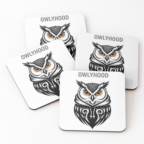 Item preview, Owlyhood: Diseño de búho fantástico para los amantes de los búhos. designed and sold by Opalook.