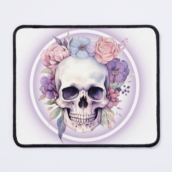 Item preview, Glowing Flowerd Skull designed and sold by Orca$hop.