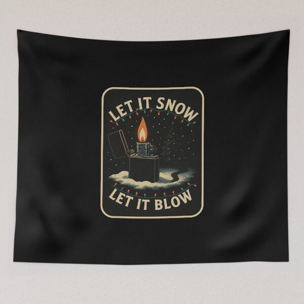 Item preview, LET IT SNOW LET IT BLOW, die hard christmas designed and sold by NiceSign.