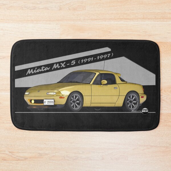 Item preview, Miata - MX-5 NA 1991-1997 (Sunburst Yellow) - Small Car, Big Smile designed and sold by Azaziel.