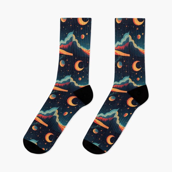 Item preview, Geometric Galaxy – Celestial Map in Bauhaus Pop Art Style designed and sold by WhimsicalThredz.