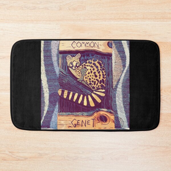 Item preview, African Common Genet On Tree Branch Intarsia designed and sold by Jonathan's Nature Crafts.