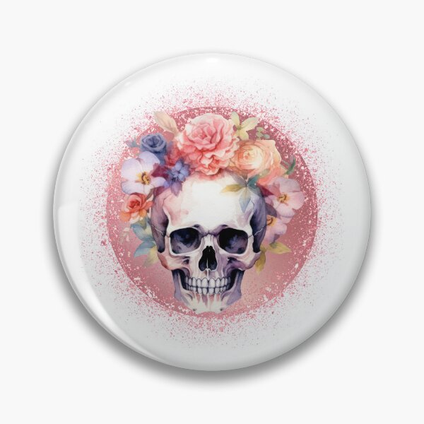 Item preview, Flower Skull designed and sold by Orca$hop.
