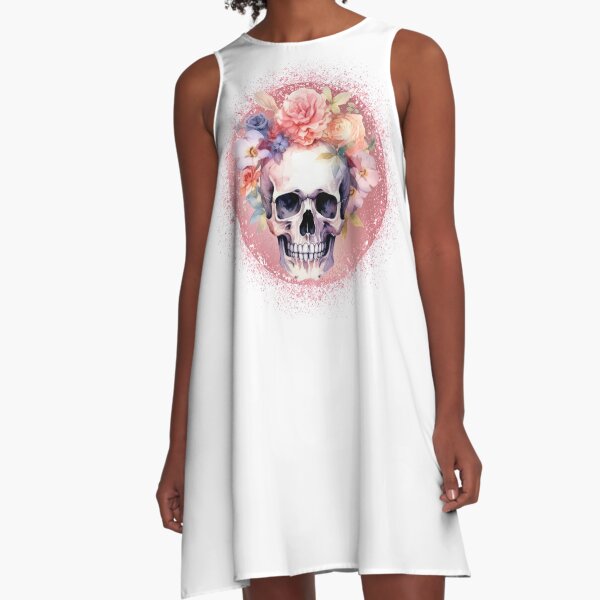 Item preview, Flower Skull designed and sold by Orca$hop.