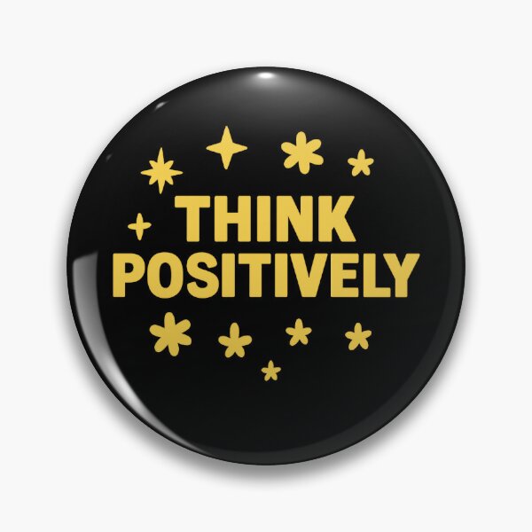 Item preview, Think Positively - Bold Yellow Motivational Design designed and sold by Halaelnaggar.