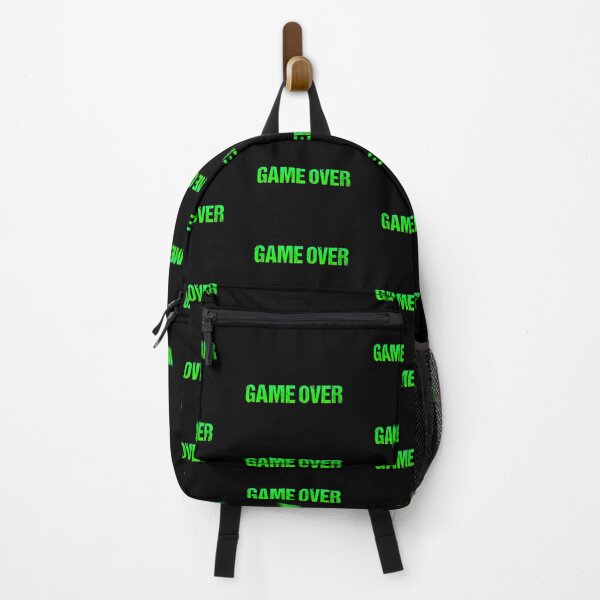 Item preview, Game Over in Neon Green Grunge Typography designed and sold by Memes N Lore .
