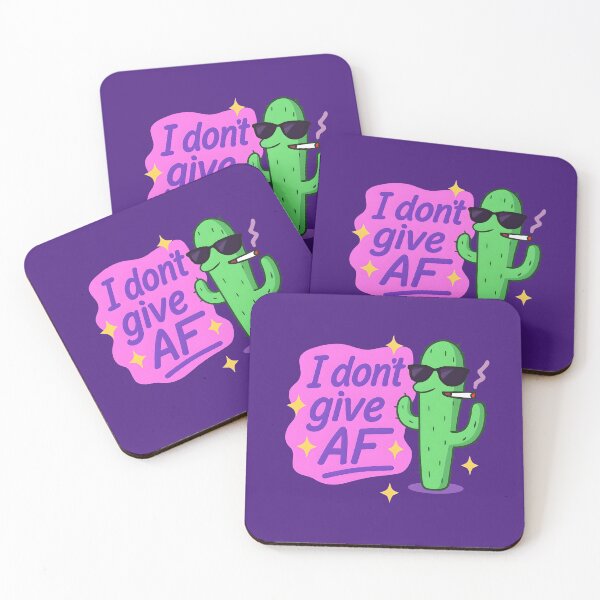 Item preview, Sassy Cactus | I Don't Give AF designed and sold by ArtNettie.