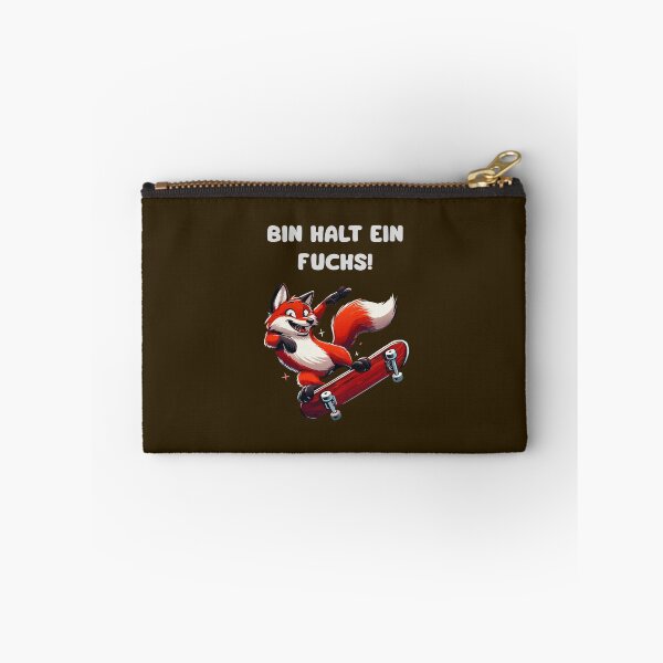 Item preview, Funny Sports Product Fox on a skateboard- BIN HALT EIN FUCHS designed and sold by Gadget80.