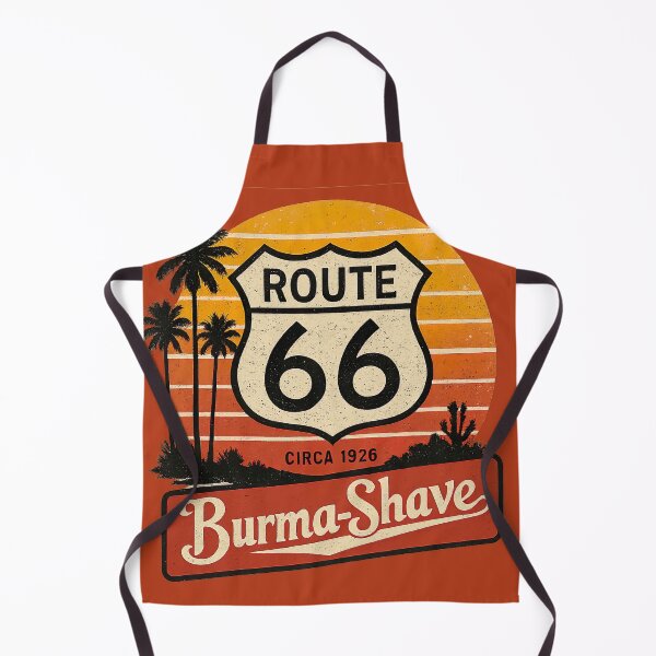 Item preview, Route 66 Mother Road Burma-Shave California West 1950s Get your kicks Tribute designed and sold by 90snerd.