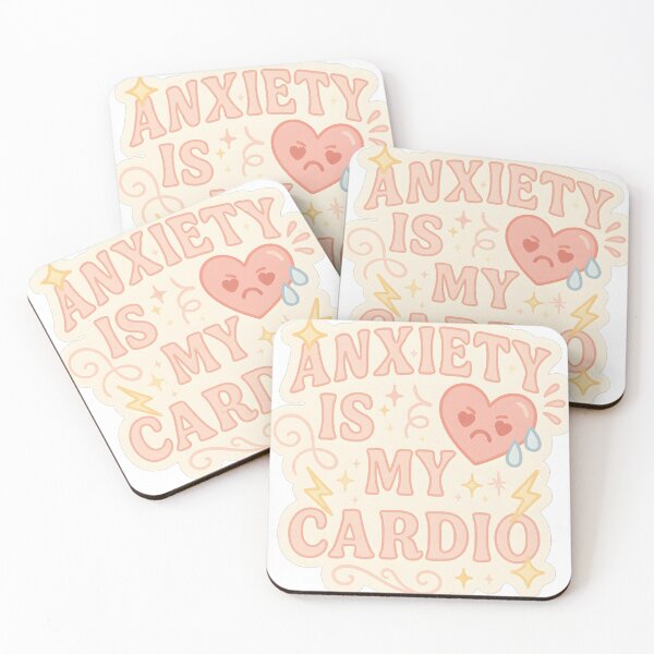 Item preview, Anxiety Is My Cardio designed and sold by Asmodiana.