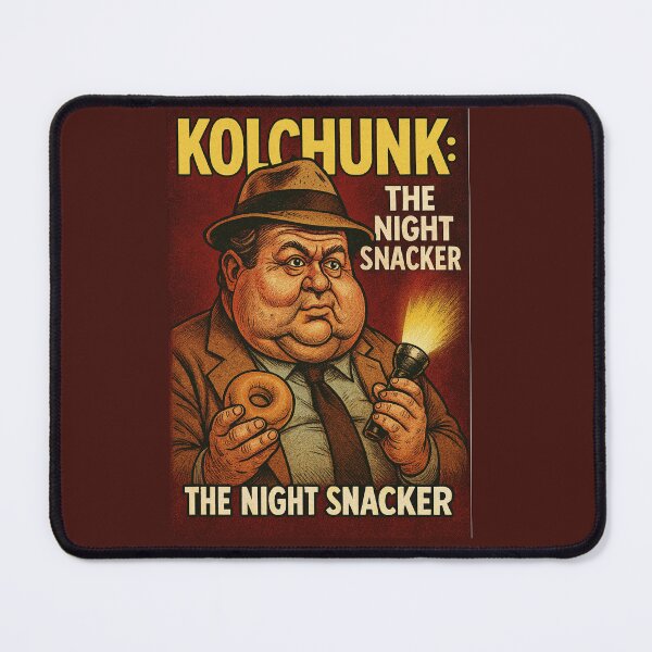 Item preview, Kolchunk: The Night Snacker T-Shirt – Funny Paranormal Reporter Parody designed and sold by Studio Reverie.